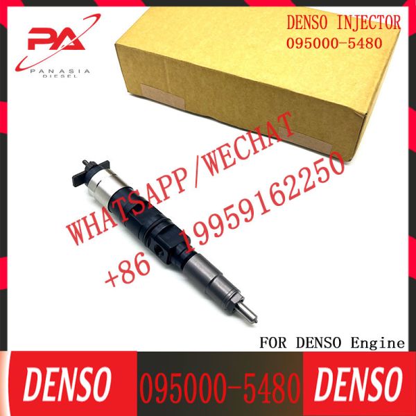Inyector de combustible diésel de tren común 095000-5480 para el tractor 6045 RE520240 RE520333