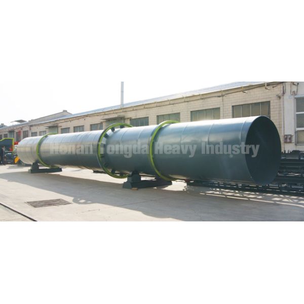37kw Rotating Drum Dryer Fertilizer Drying Equipment 8-15 TPH