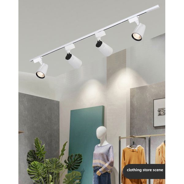 3000k 4000k 6000k COB Track Light Supermarket Commercial Store Front Spotlight