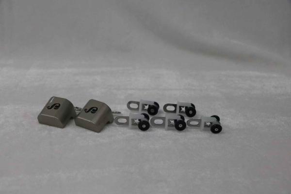 1mm Polishing Straight Curtain Rail Track Wall Mount 0.6kg