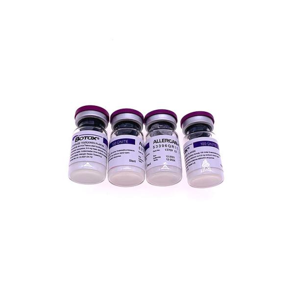 Das unidades Botulinum da injeção 100 da toxina de Allergan Botox hormona de crescimento humano dos enrugamentos anti