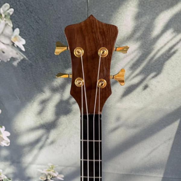 Custom Alembic Style Neck Through Body 4 Strings Electric Bass
