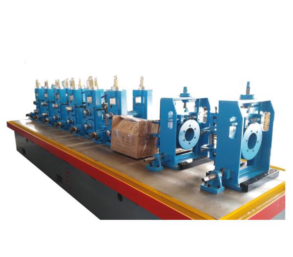 ERW Carbon Steel Tube Mill 30-120mm Gi Pipe Manufacturing Machine