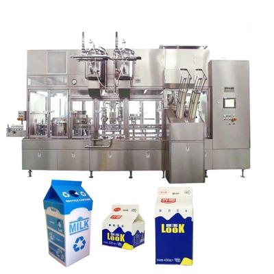 UHT automático da máquina de enchimento 500ml do leite da planta de leiteria com garrafas do PE