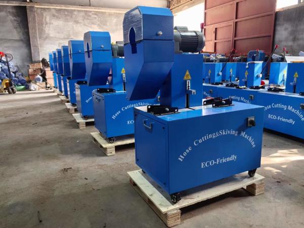 2850 RPM Cutting Motor Hose Cutting Machine for Hose / Rubber Cutting