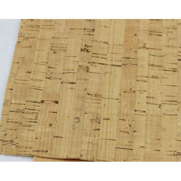 China Directly Price 1.35m Width Nature Cork Leather for Sewing Class