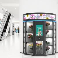 Adjustable Temperature Micron Smart 24 Hour Flower Vending Machines With Touch Screen