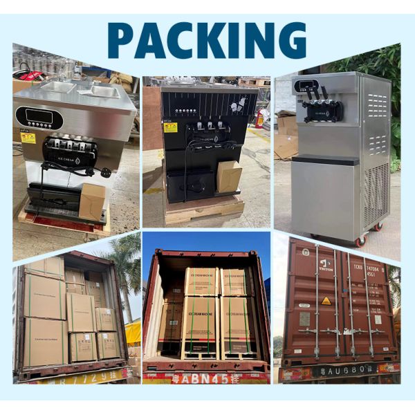 Машина мороженого мобильной гостиницы 36l создателя Gelato коммерчески коммерчески