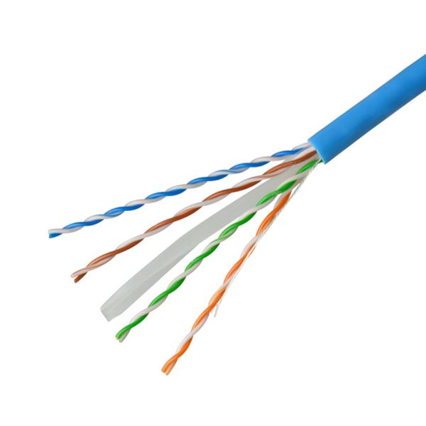 LSZH Jacketed Utp Ethernet CAT6 Lan Cable 1000ft Utp With 8 Conductors