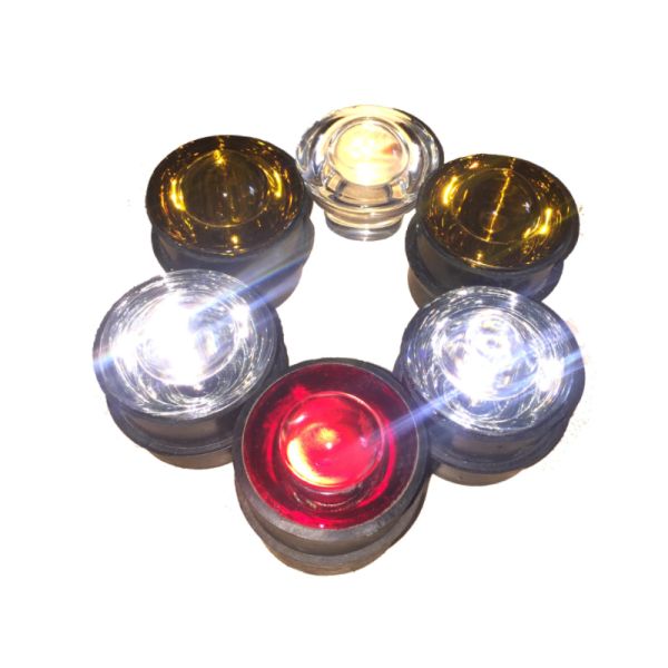 50cm Height for Efficiency Solar Tempered Glass Road Stud for Roadway Safety