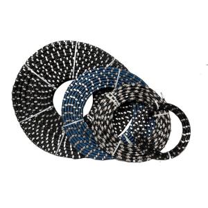 Precision Diamond Wire 40pcs/m 9.8mm Diamond Cable Saw 30 bead