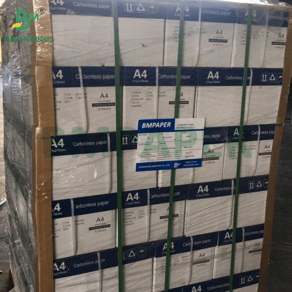 75 gr 78 gr Papel sin carbono CF Amarillo CFB Letras azules Tamaño 216x279mm Imagen Negro