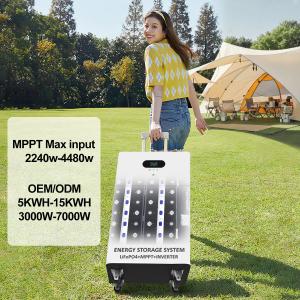 Банк электростанции All In One Inverter Гибридный отключенный от сети AC 5kw 10kw 15kw 20kw Солнечный литий LiFePO4 Система аккумуляторных батарей для хранения энергии