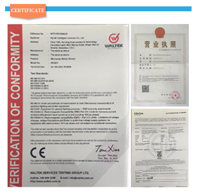 IP65 водонепроницаемый датчик движения высокой бухты с уборкой дневного света 0-10В Стемление Zhaga фотоэлемент