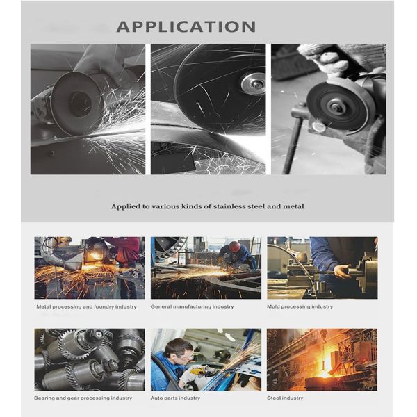 Rodas de corte de resina de 105 mm 115 mm 125 mm Discos de corte de metal Abrasivo