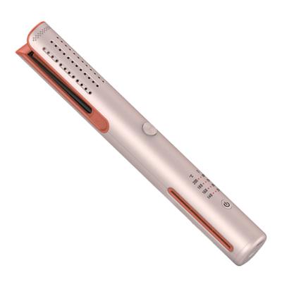 18W Wireless Mini Professional Hair Styling Tools Curl Straight Hair Straightener para viagens