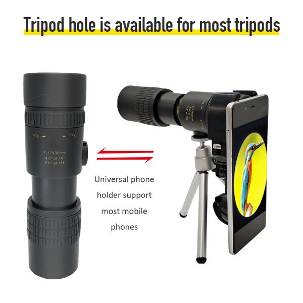 Сигнала телеобъектива крыши BAK4 телескоп 10-300X40MM супер Monocular