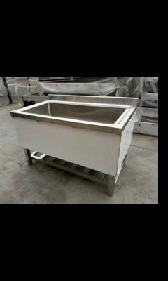 stainless steel deep sink can be assembled single bowl size:1200mmx700mmx800mm