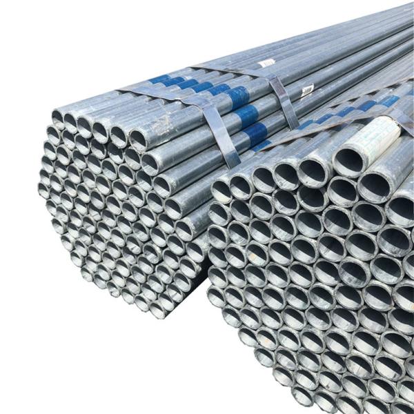 Comprimento galvanizado mergulhado quente de solda da tubulação de aço 12m 6m da programação 40