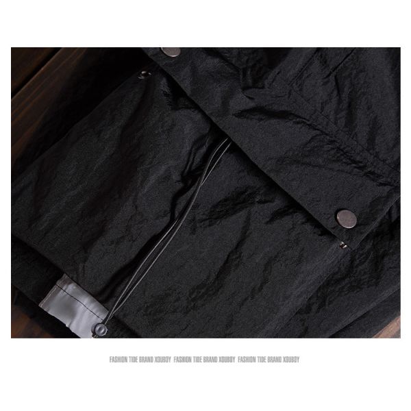 Ningún Eco de descoloramiento tamaño amistoso S a 6XL de Grey Men Streetwear Shorts