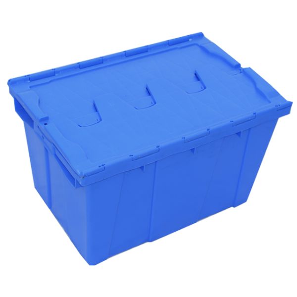 Cheap price plastic stackable crates Mesh nestable and stackable crates