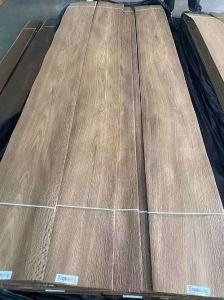 Interior Decoration Smoked Panel A 0.6mm Wood Veneer For Cabinets