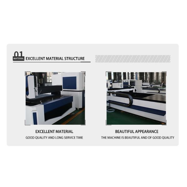 Cortadora del laser de la fibra del CNC 20KW ayuda DXF cad de 1000 vatios