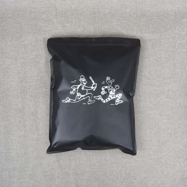 Long Biodegradable Clothes Frosted Plastic Packaging Ziplock Bag with Custom Size Accepted and Matte Poly Logo Clear