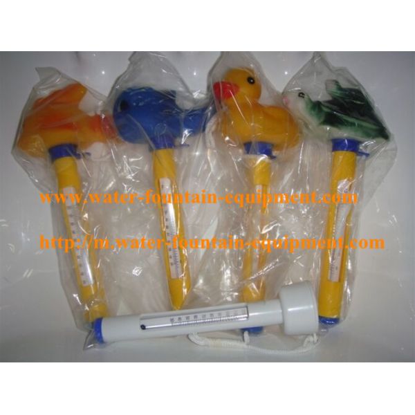 9 inch Swimming Pool Cleaning Equipment 4 Kinds Animals Floating Thermometer