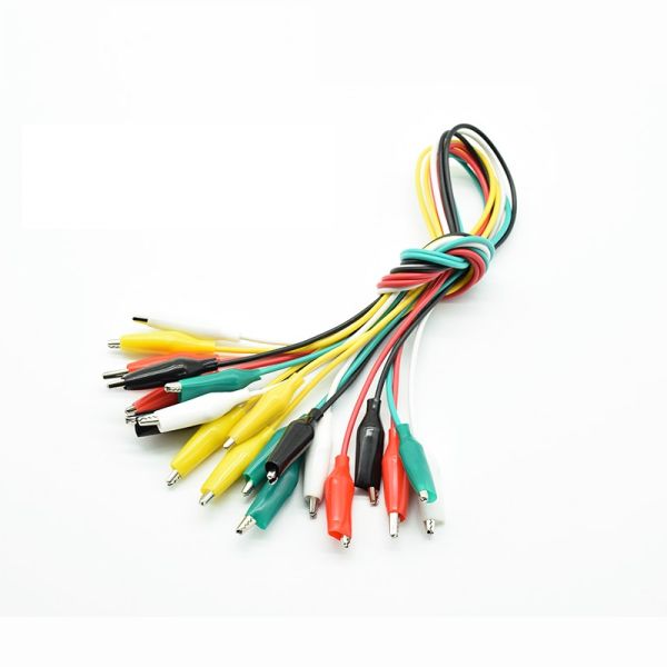 Alligator Clip Industrial Wiring Harness 50cm Electrical Double Ended Roach Clip