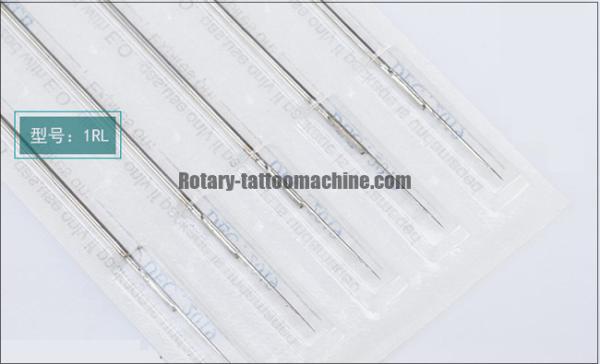 Piercing 3RL Tattoo Needles , Sterile Tight Round Liner Needles For Body Art CE Approval
