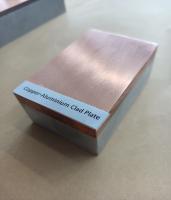 Plaque bimétallique d'aluminium et de cuivre pour soudage à l'explosion