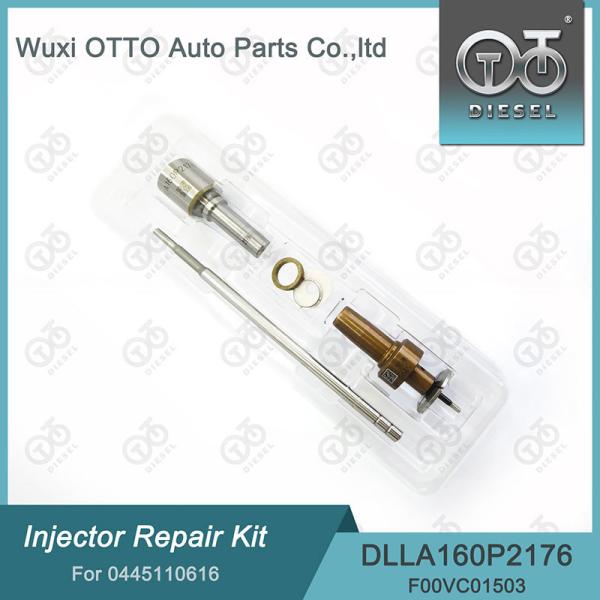 Bosch 0445110616 Injector Repair Kit with DLLA162P2176 Nozzle