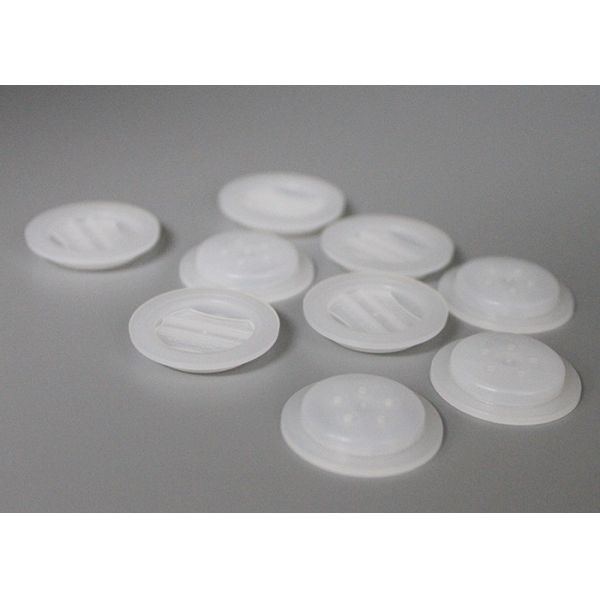 White One Direction / One Way Degassing Valve With Coffee Filter Release Air