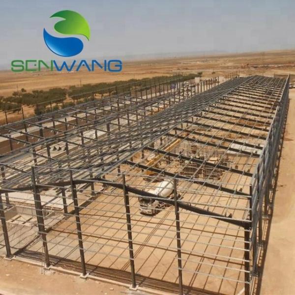 Fast Installation All Bolt Connection Galvanized / Painting Prefab Steel Structure Building with Engineers Guidance