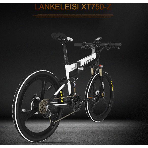 Smart Anti Slip 26 Inch Electric Bicycle Foldable Hidden Battery