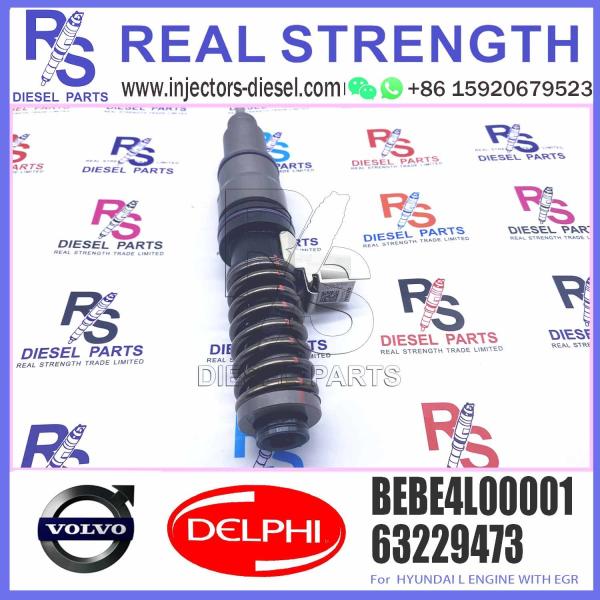 Conjunto de bocal de 4 pinos Unidade eletrônica diesel injetor de combustível BEBE4L00002 BEBE4L00001 para motor diesel