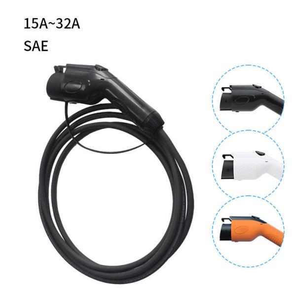 Tipo 1 Carregador EV Arma de carregamento eV Acessórios Sae J1772 Conector