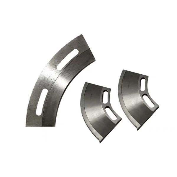 SKD-11 Cuchillo de ranura de cartón corrugado OEM / ODM máquina de caja de cartón en forma de arco con hoja de ranura serrillada