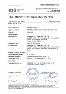 TTI Fiber Communication Tech. Co., Ltd. Сертификации