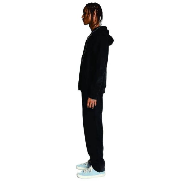                  Mens Hoodies Custom Logo on Face Chest Embroidery Design Slim Body Heavy Weight Hoodies Men Full Zip up Hoodie             