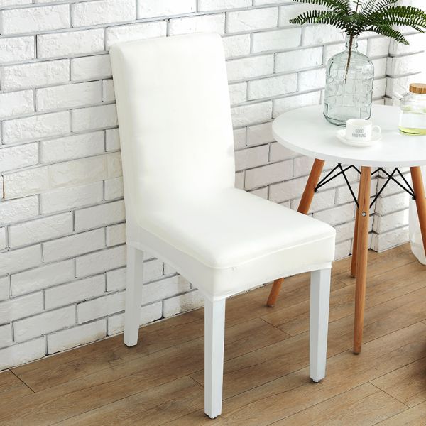 Hotel Dining Room 350g Short Banquet Chair Covers For Ceremony