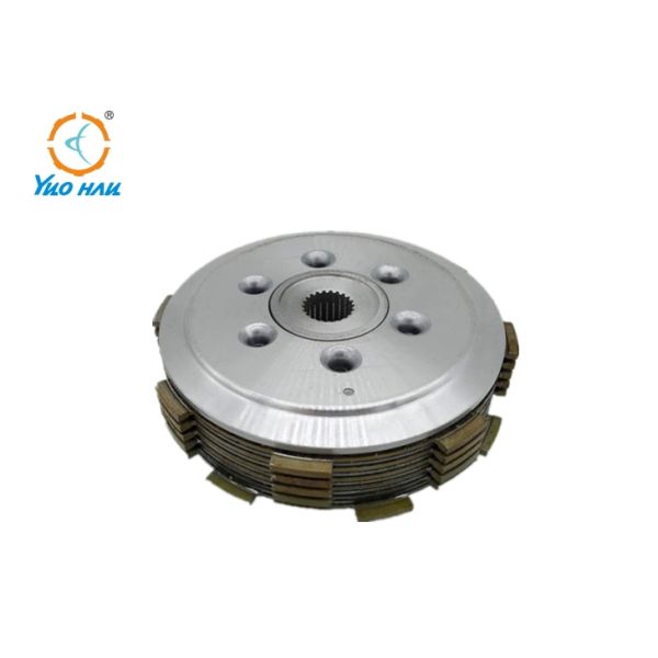 6 Hole 6 Plates Honda CBZ UNICON Motorcycle Clutch Center Comp / Motorcycle Clutch Parts ADC12 Silver