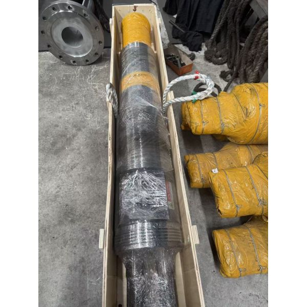 High-Performance Conical Twin Screw and Barrel with Nitriding Depth 0.5-0.8mm, Surface Roughness Ra 0.4μm, and Water Cooling for PVC Pipe Extrusion