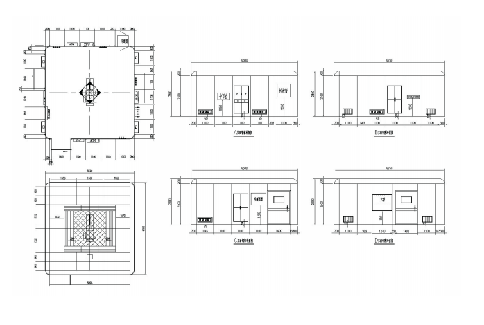 Sterile Hospital Cleanroom Stainless Steel Integrated Operating Room Power Supply 220V / 50Hz