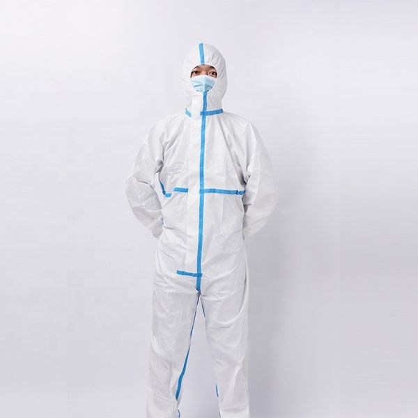 White Full Body 3xl 65gsm Disposable Surgical Gown Prevent Liquid Penetration