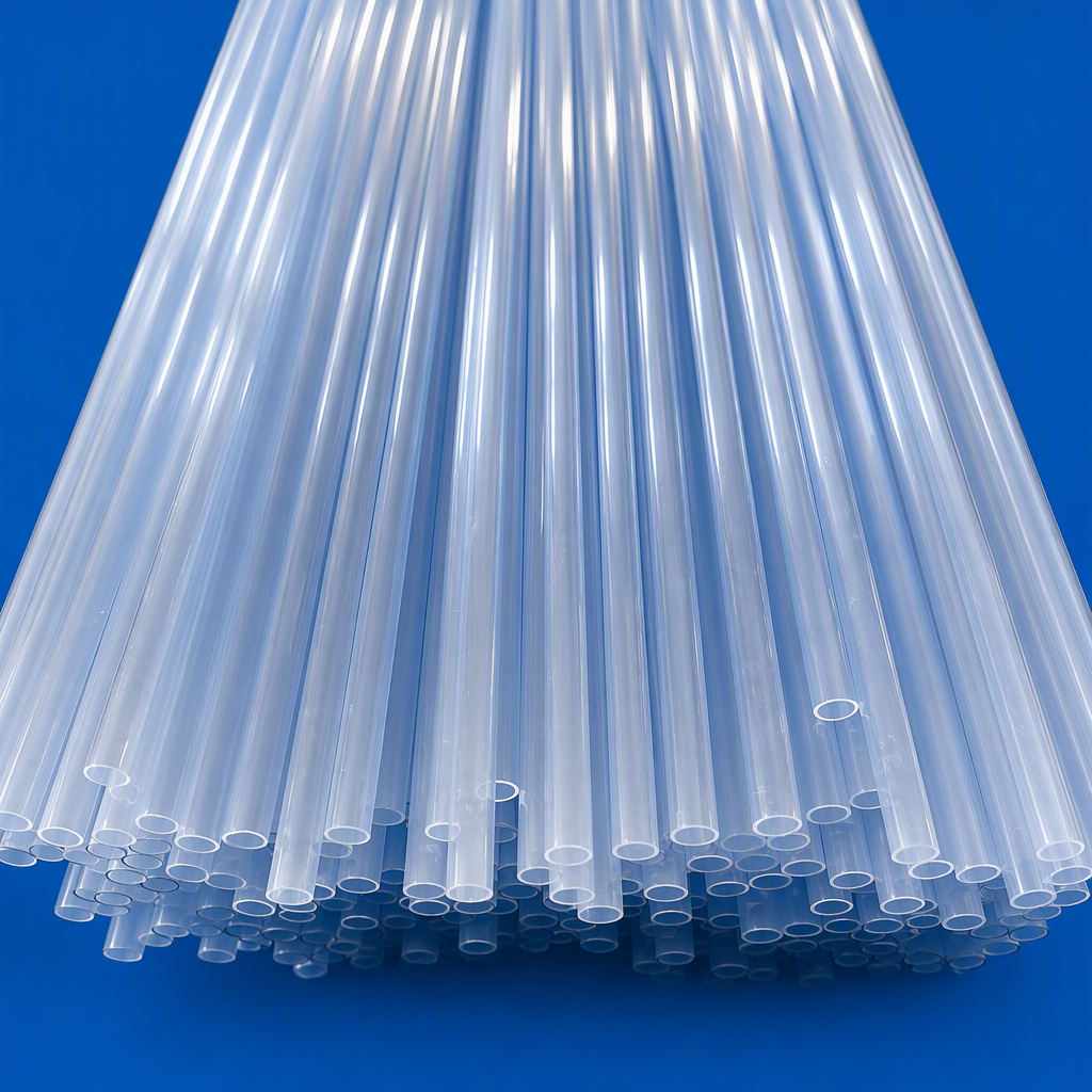High Temperature Resistant 1100° Corrosion Resistant 99.99% SiO₂ Quartz Glass Tube for Furnace Applications
