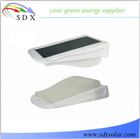 3 W Solar sensor light by motion sensoring and dim mode for garden,path and corridor