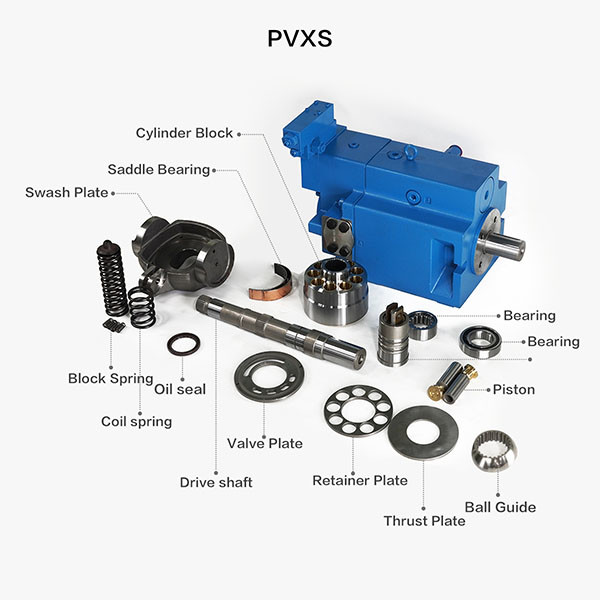 Vickers PVXS67.2 Масляная уплотнитель Гидравлический насос Части OEM Гидравлический насос Аксессуары