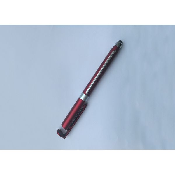 New hot-selling Mobile phone stents Banner Touch Metal Pen with customized logo or silk printing for promotion